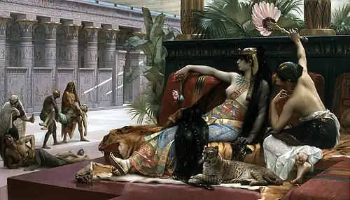 Cleopatra Testing Poisons on Condemned Prisoners (1887), by Alexandre Cabanel[252]
