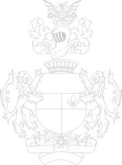 Outline of a coat of arms