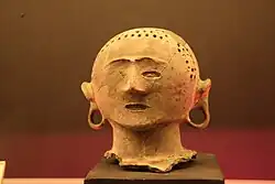 One of the Anitist Maitum anthropomorphic pottery from Sarangani, Philippines c. 5 BC – 370 AD