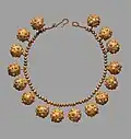Seljuk gold necklace, 11th century Iran.[182][183]